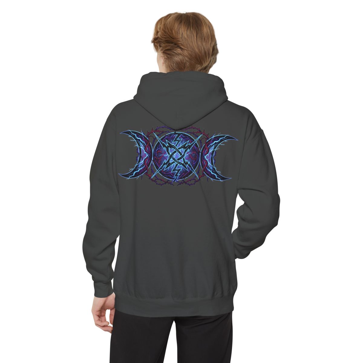 Color: Pepper | Triple Goddess Tempest Garment-Dyed Hoodie