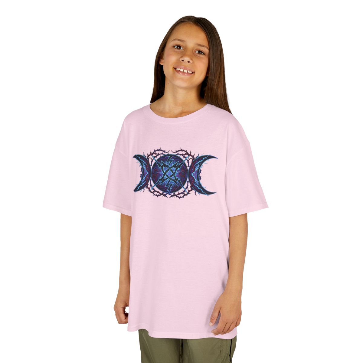 Color: Light Pink | Triple Goddess Tempest Kids Tee