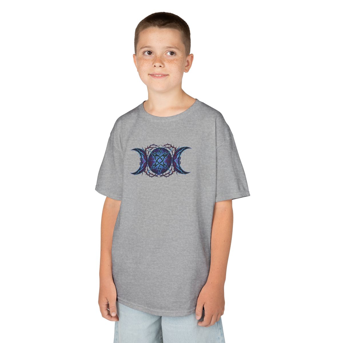 Color: Sport Grey | Triple Goddess Tempest Kids Tee