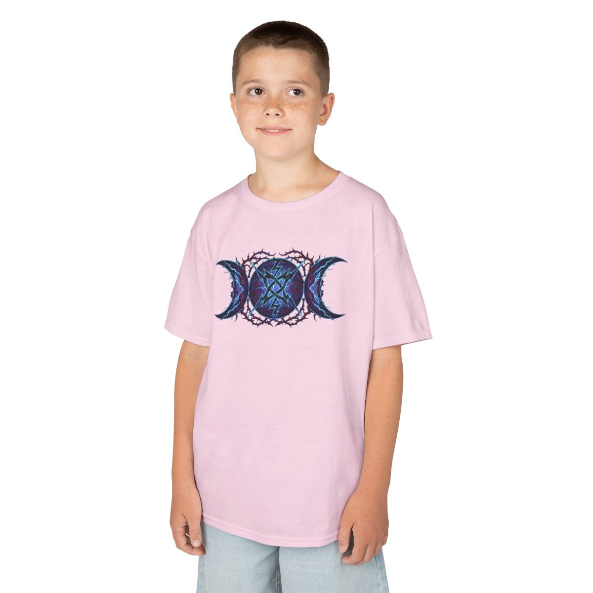 Color: Light Pink | Triple Goddess Tempest Kids Tee