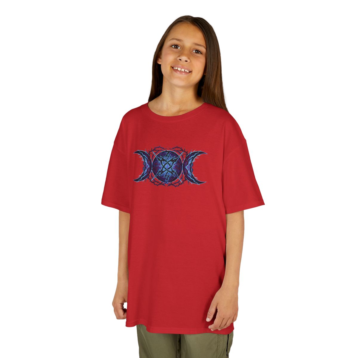 Color: Red | Triple Goddess Tempest Kids Tee