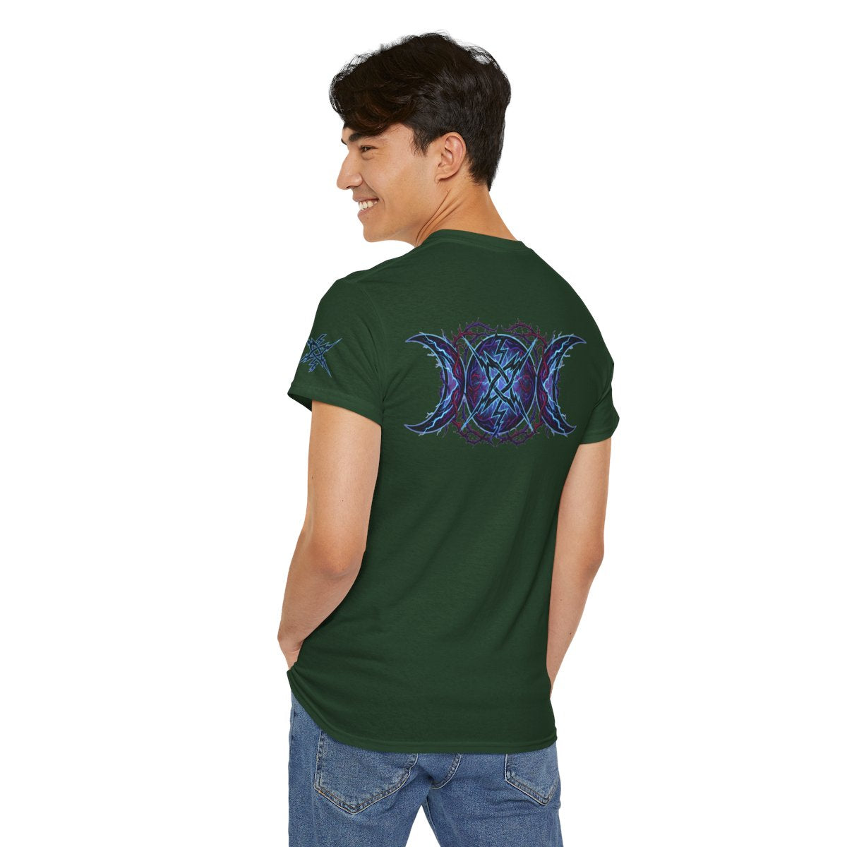Color: Forest Green | Triple Goddess Tempest Premium Graphic Tee