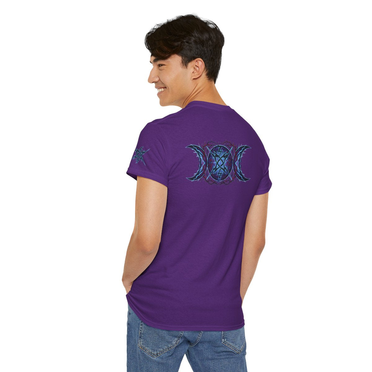 Color: Purple | Triple Goddess Tempest Premium Graphic Tee