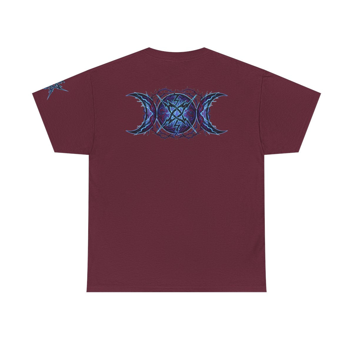 Color: Maroon | Triple Goddess Tempest Premium Graphic Tee