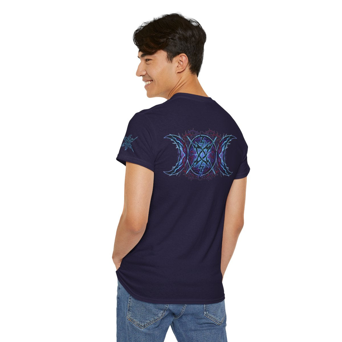 Color: Blackberry | Triple Goddess Tempest Premium Graphic Tee