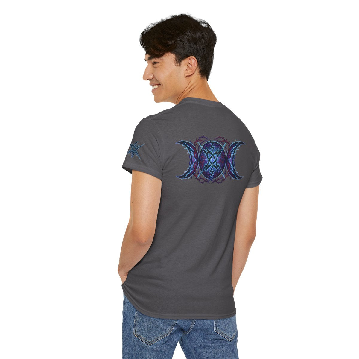 Color: Charcoal | Triple Goddess Tempest Premium Graphic Tee