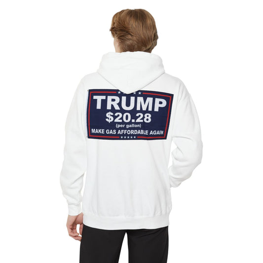 Color: White | Trump $20.28 Garment-Dyed Hoodie