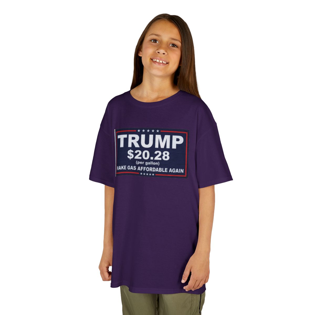 Color: Purple | Trump $20.28 Kids Tee