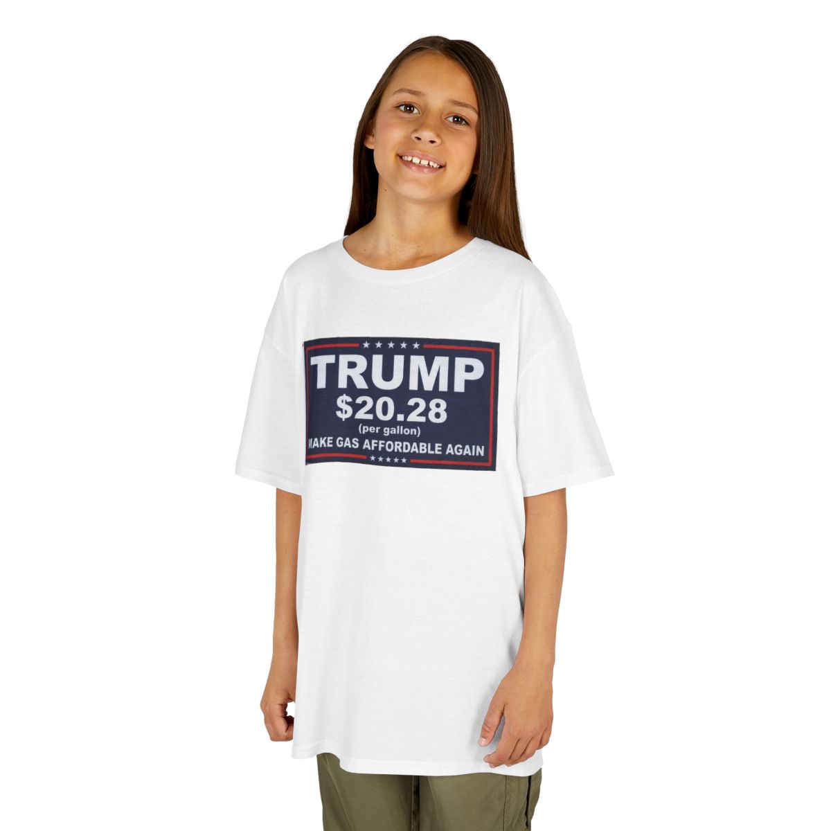 Color: White | Trump $20.28 Kids Tee