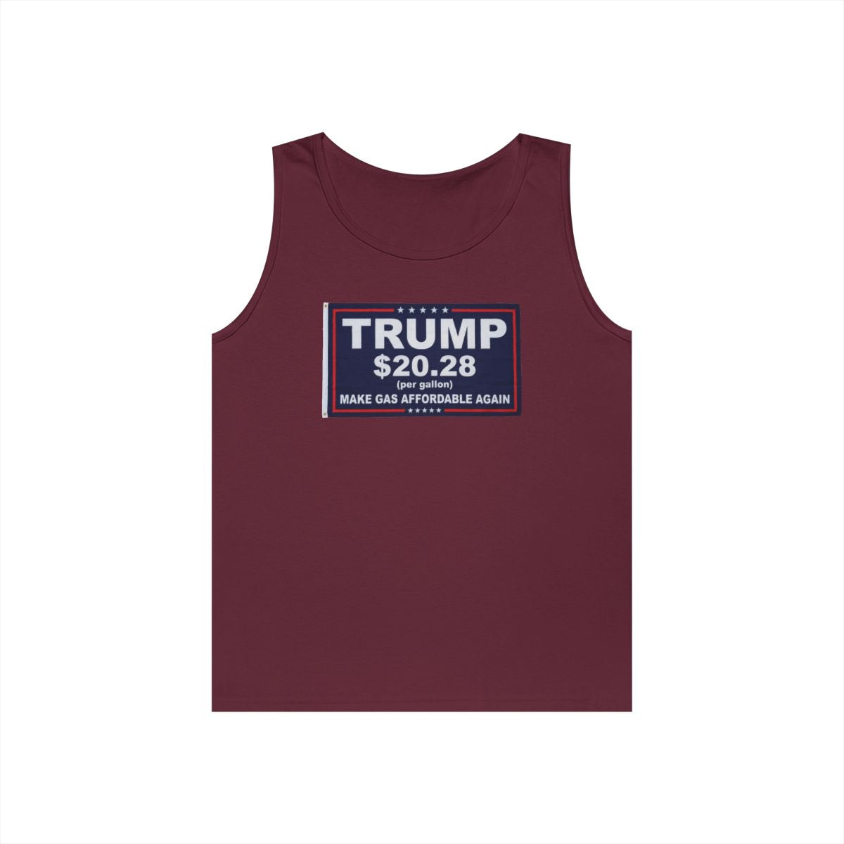 Color: Maroon | Trump $20.28 Tank Top