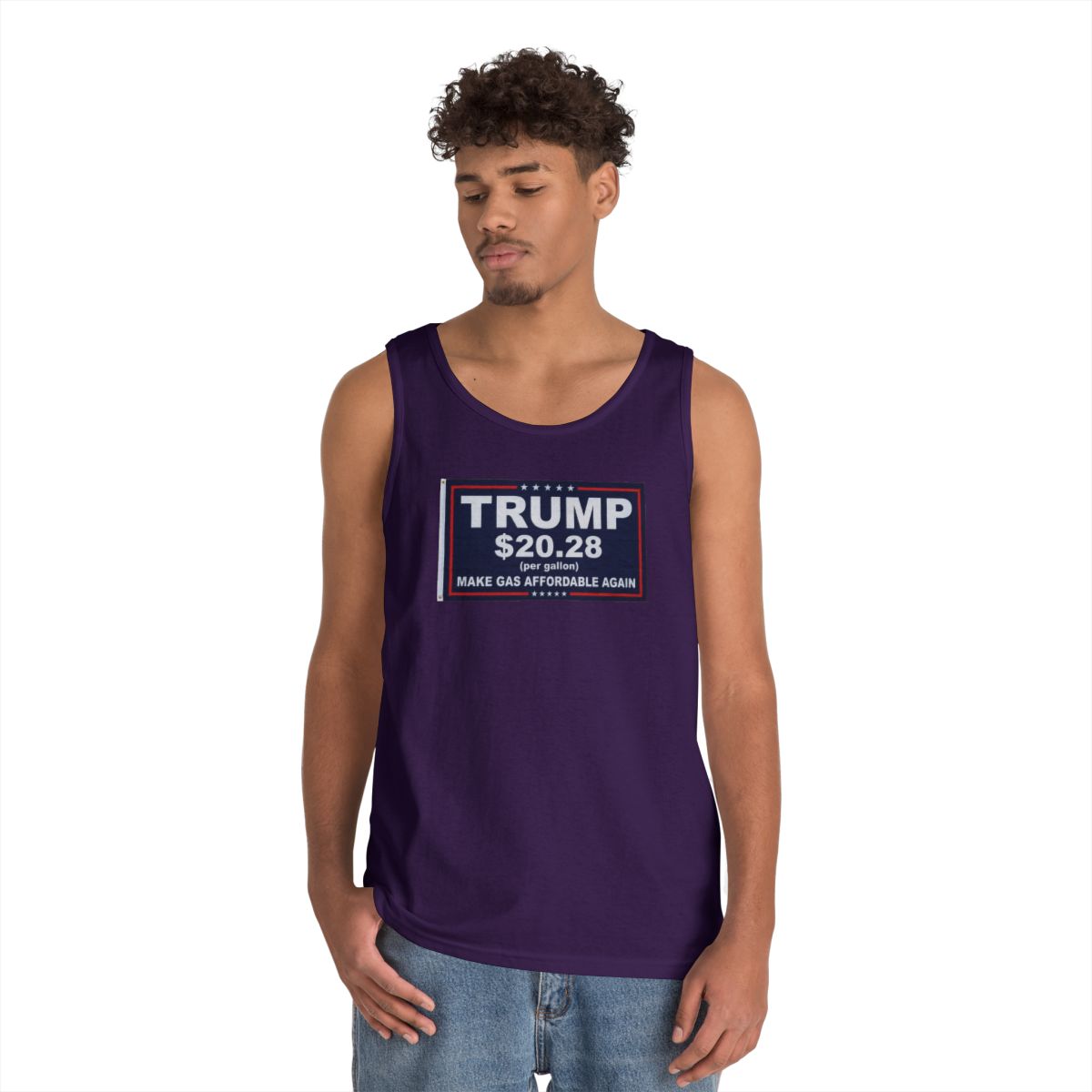Color: Purple | Trump $20.28 Tank Top