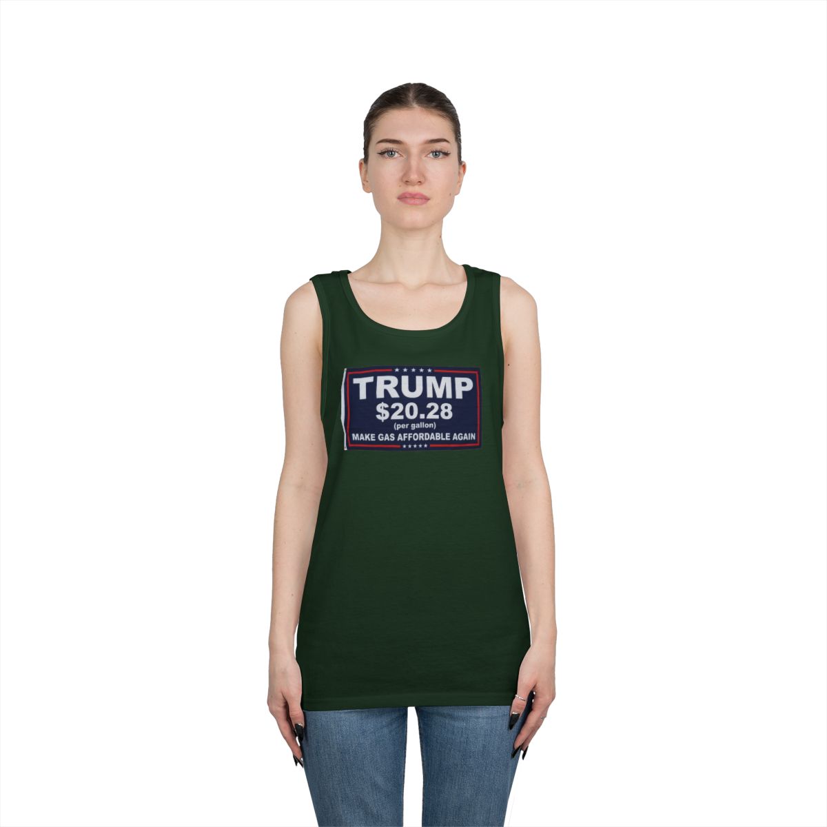 Color: Forest Green | Trump $20.28 Tank Top