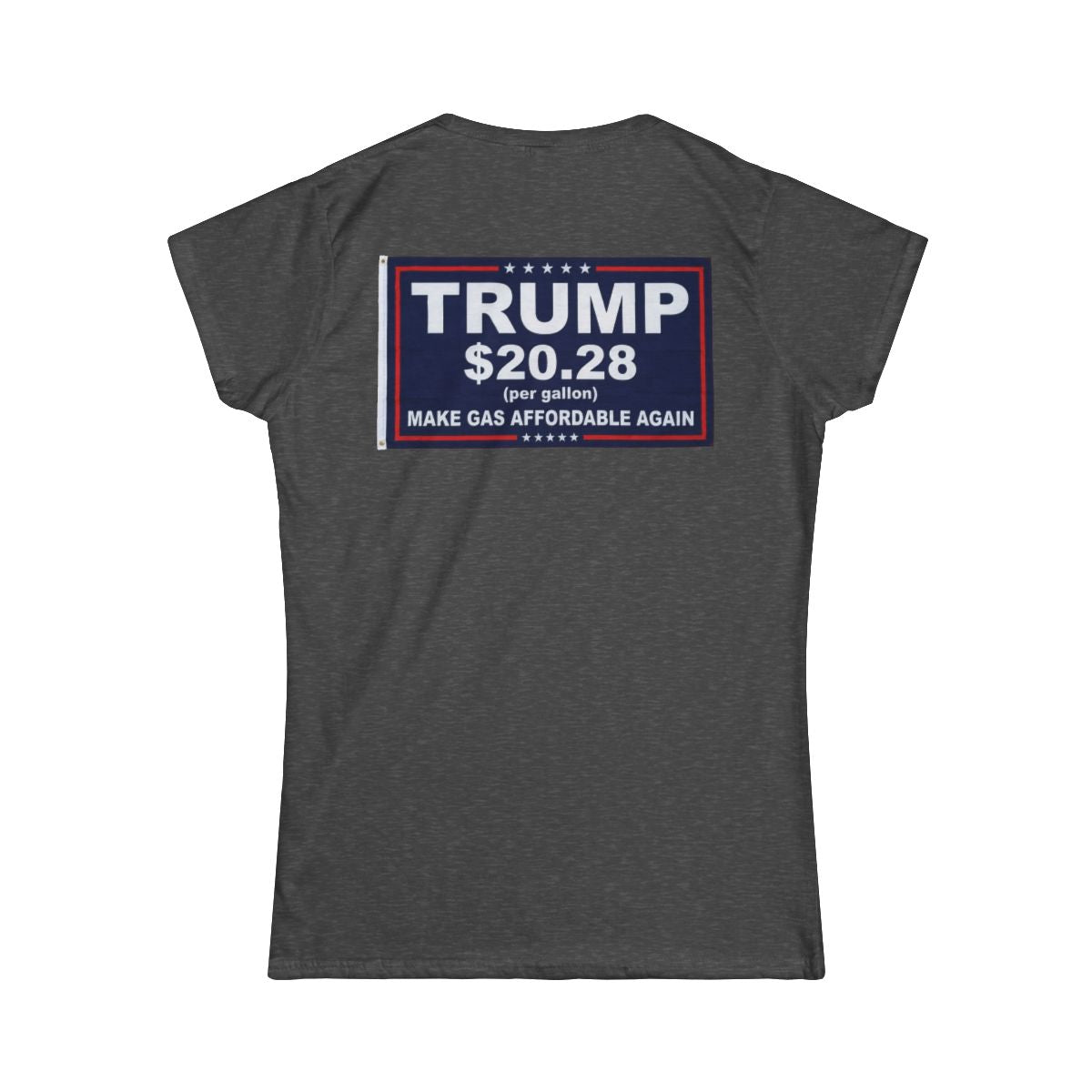 Color: Dark Heather | Trump $20.28 Women's Tee