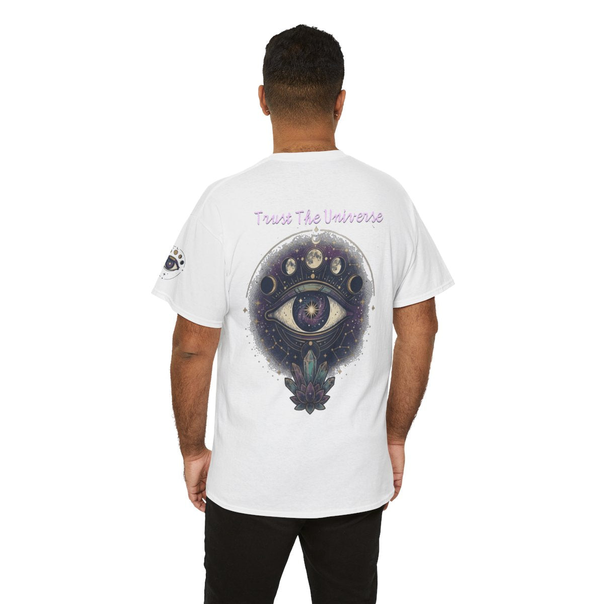 Color: White | Trust the Universe Premium Graphic Tee