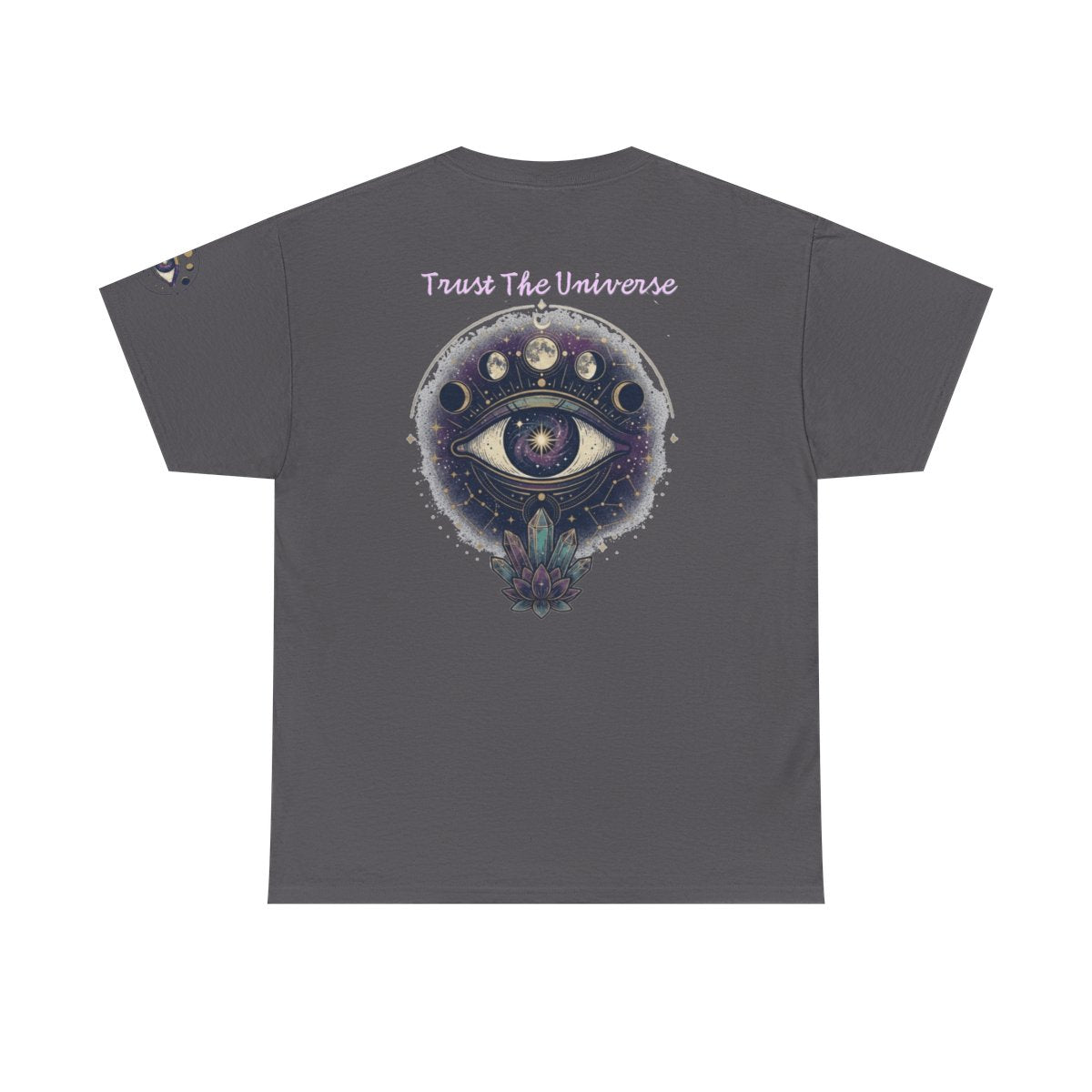 Color: Charcoal | Trust the Universe Premium Graphic Tee