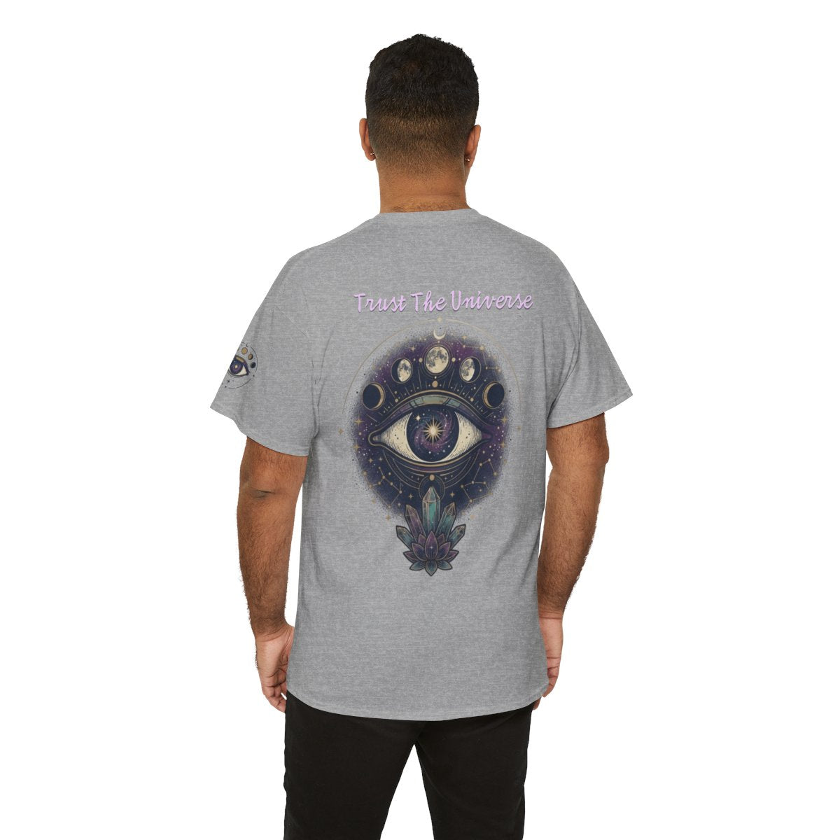 Color: Sport Grey | Trust the Universe Premium Graphic Tee