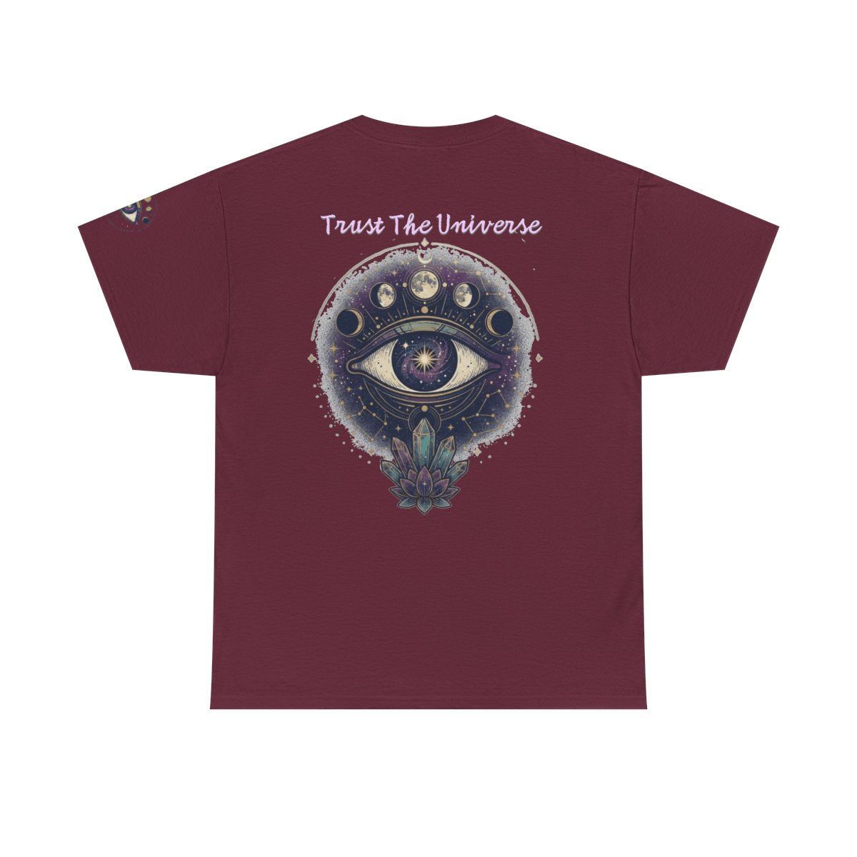 Color: Maroon | Trust the Universe Premium Graphic Tee