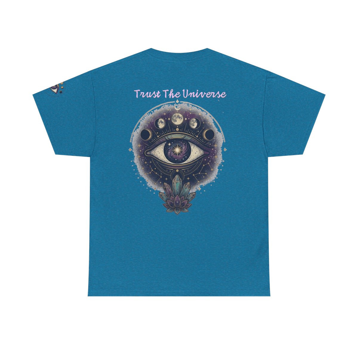 Color: Antique Sapphire | Trust the Universe Premium Graphic Tee