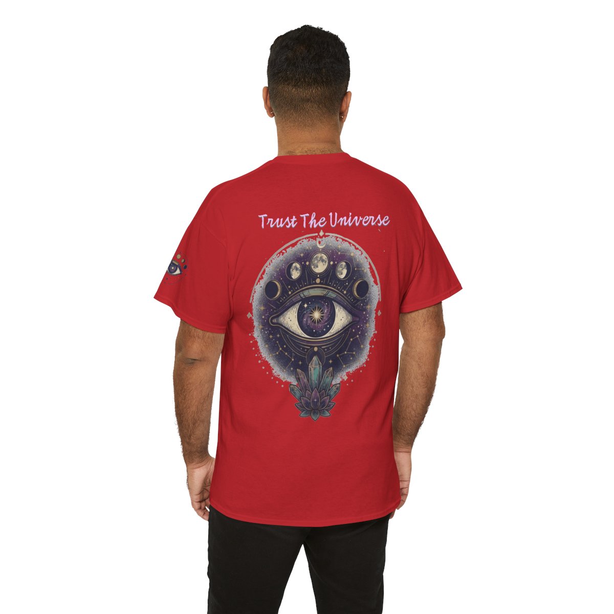 Color: Red | Trust the Universe Premium Graphic Tee