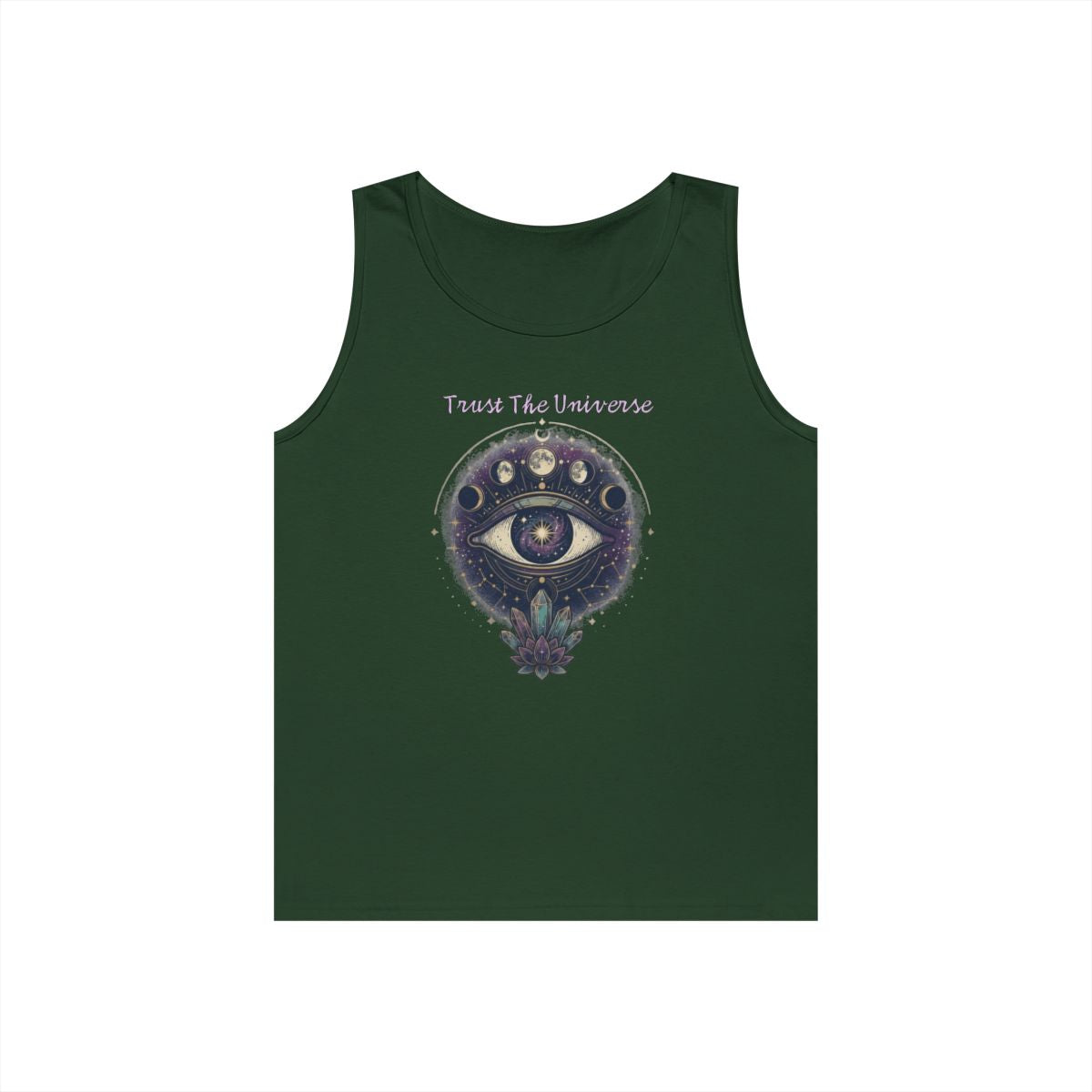 Color: Forest Green | Trust the Universe Tank Top