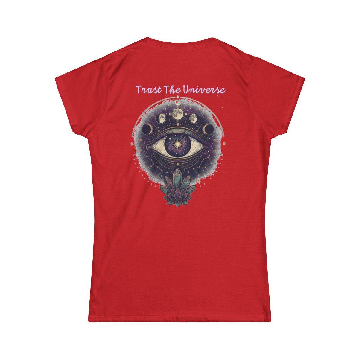 Color: Red | Trust the Universe Women's Tee