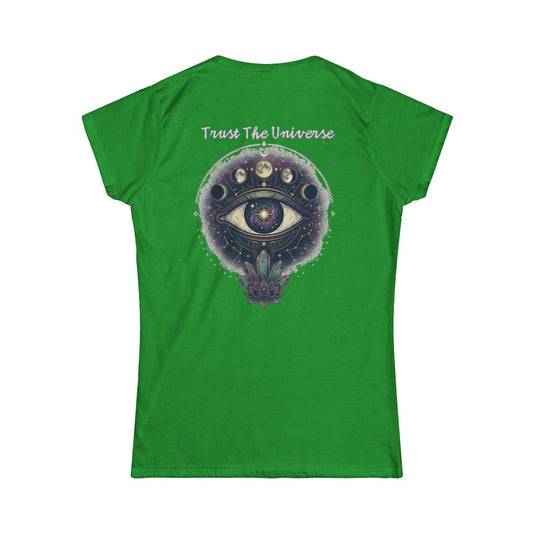 Color: Irish Green | Trust the Universe Women's Tee