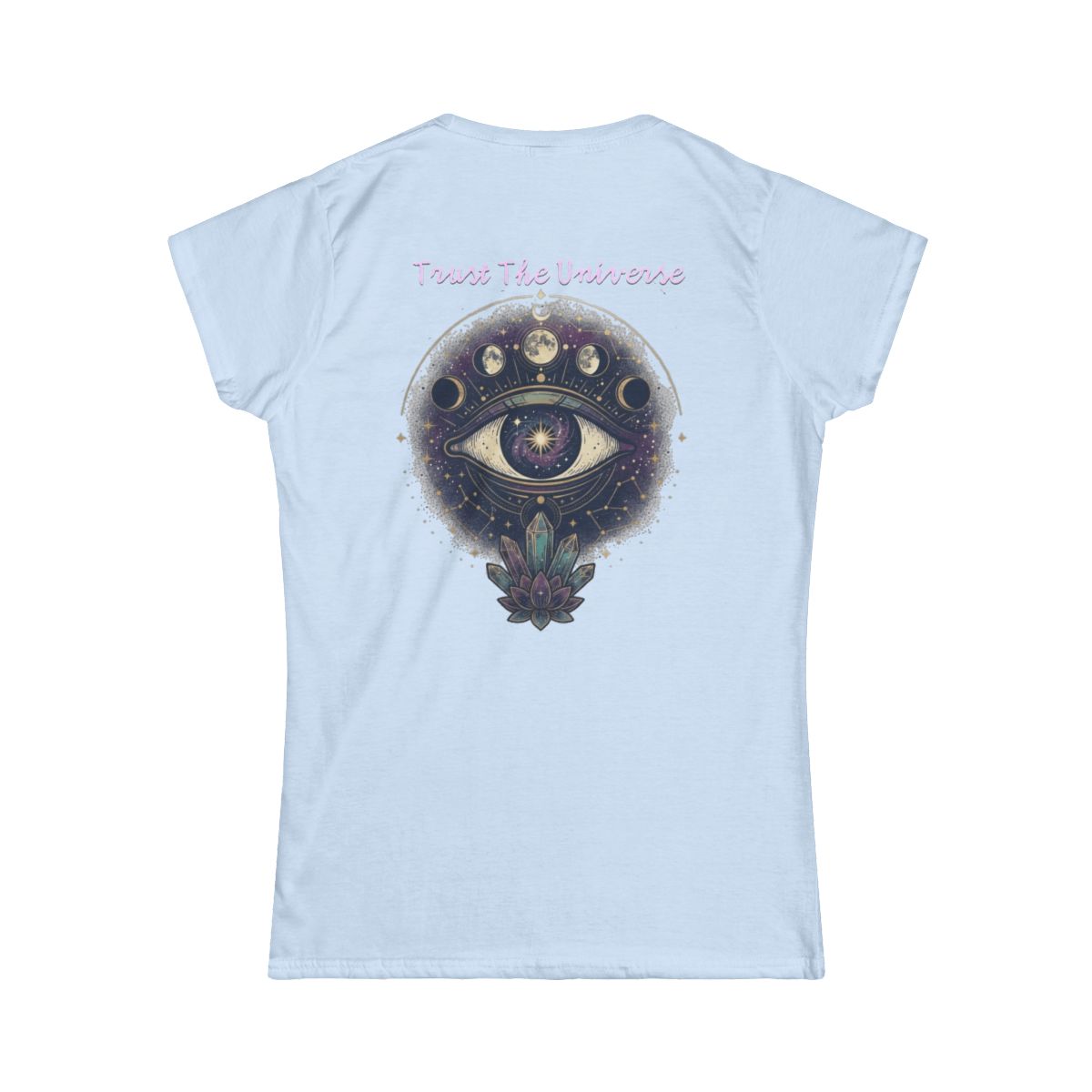 Color: Light Blue | Trust the Universe Women's Tee