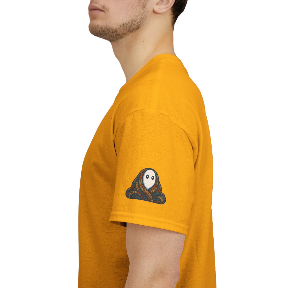 Color: Gold | Trying Not To Perceive Anything Premium Graphic Tee