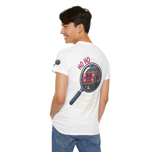 Color: White | Ugly Sweater Premium Graphic Tee