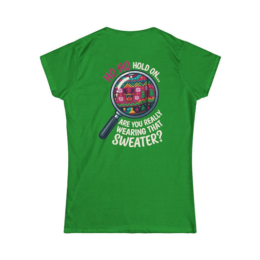 Color: Irish Green | Ugly Sweater Women's Tee