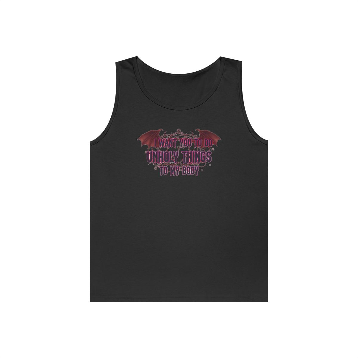 Color: Black | Unholy Things Tank Top