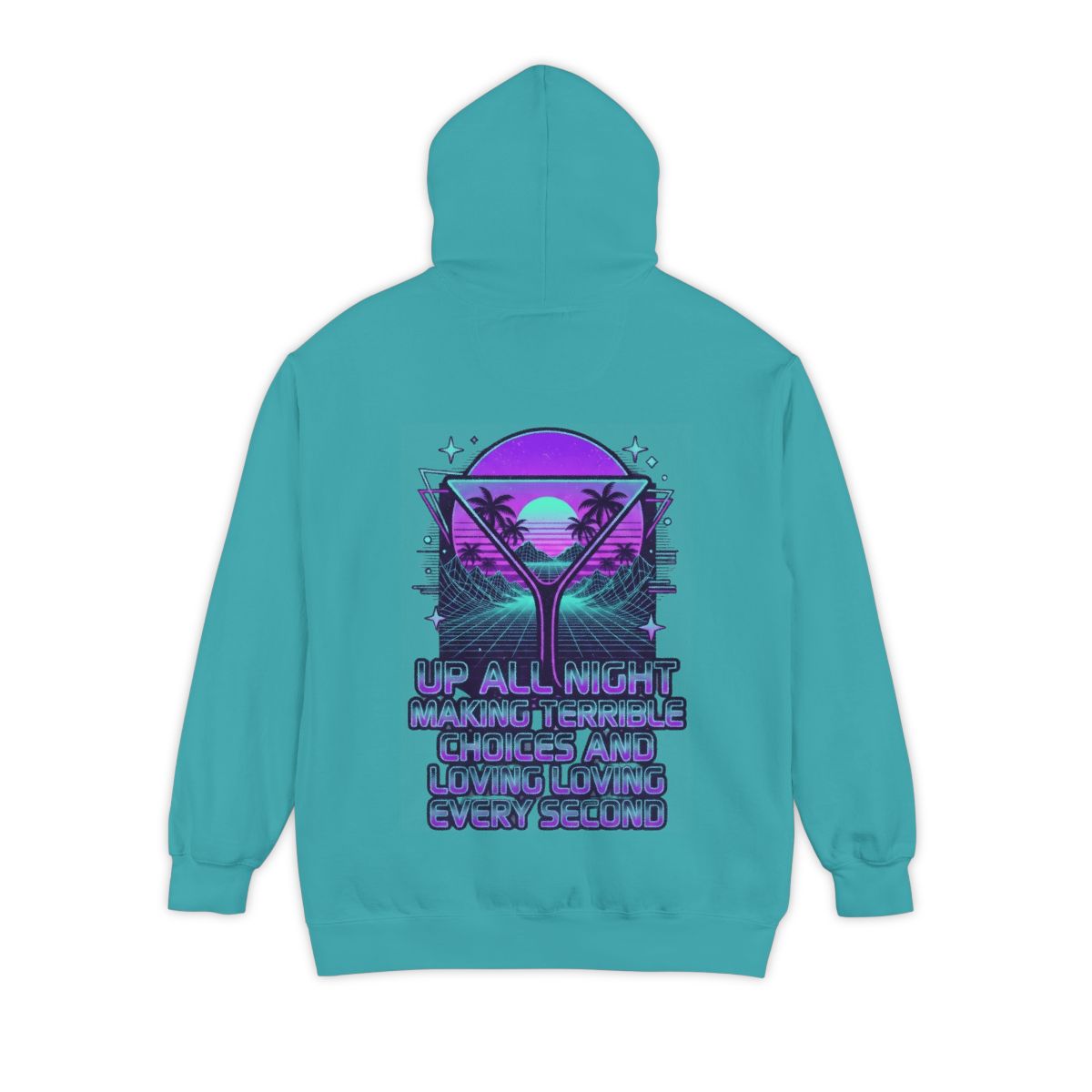Color: Seafoam | Up All Night Garment-Dyed Hoodie
