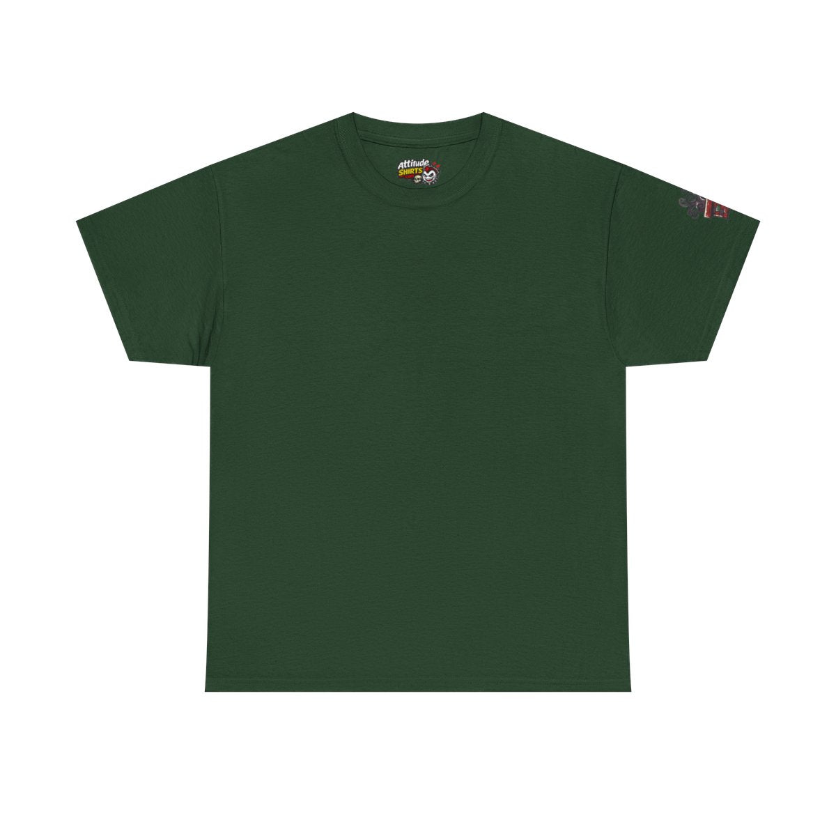 Color: Forest Green | Up On The Housetop Doing Naughty Stuff Premium Graphic Tee