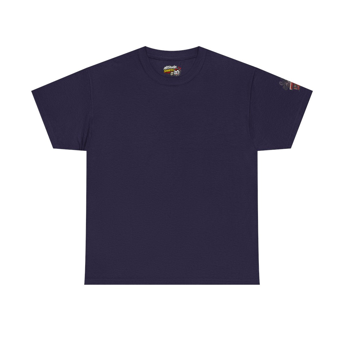 Color: Blackberry | Up On The Housetop Doing Naughty Stuff Premium Graphic Tee