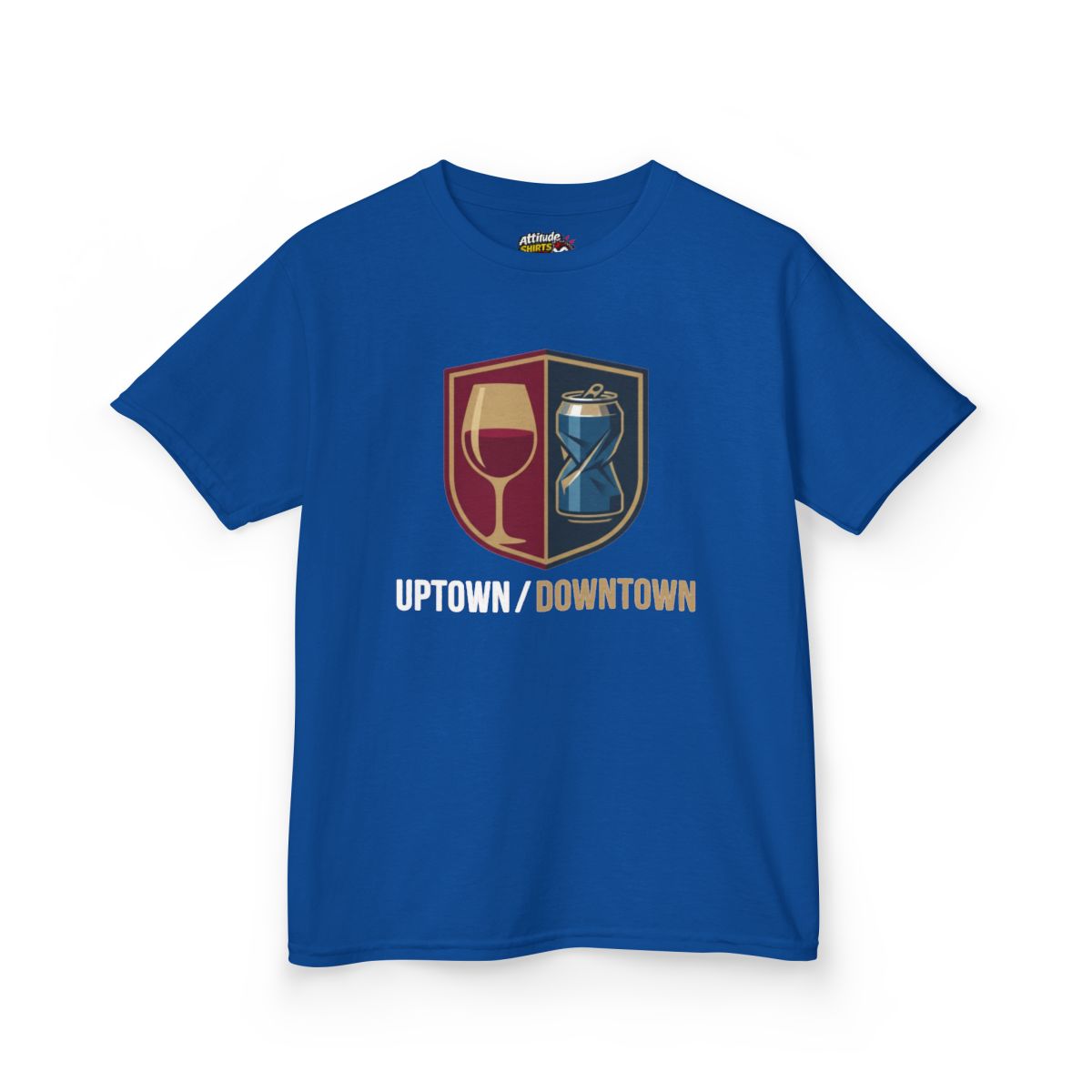 Color: Royal | Uptown-Downtown Kids Tee