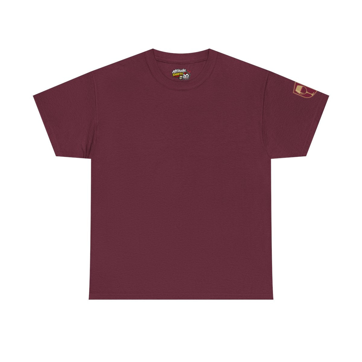 Color: Maroon | Uptown-Downtown Premium Graphic Tee