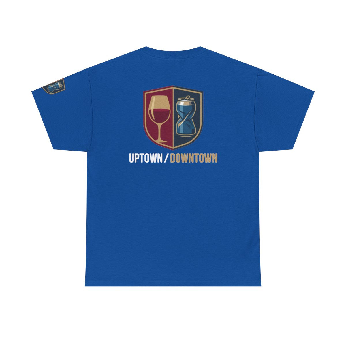 Color: Royal | Uptown-Downtown Premium Graphic Tee