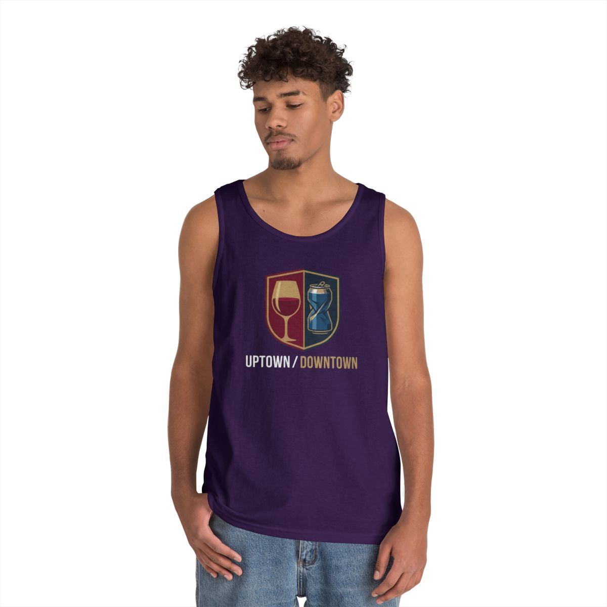 Color: Purple | Uptown-Downtown Tank Top