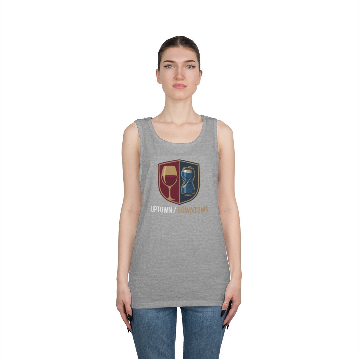 Color: Sport Grey | Uptown-Downtown Tank Top