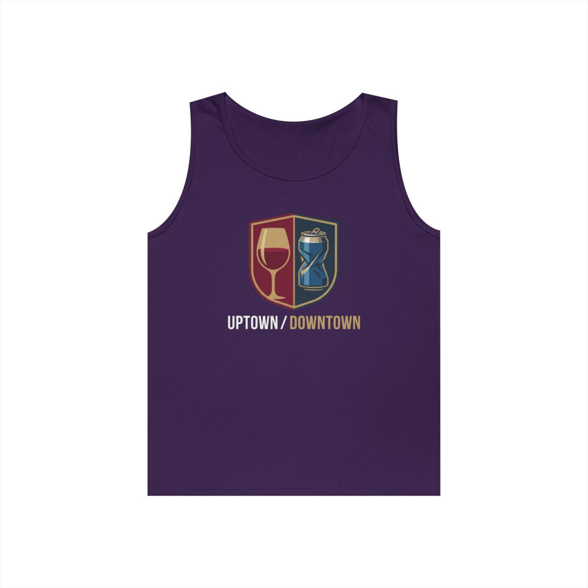 Color: Purple | Uptown-Downtown Tank Top