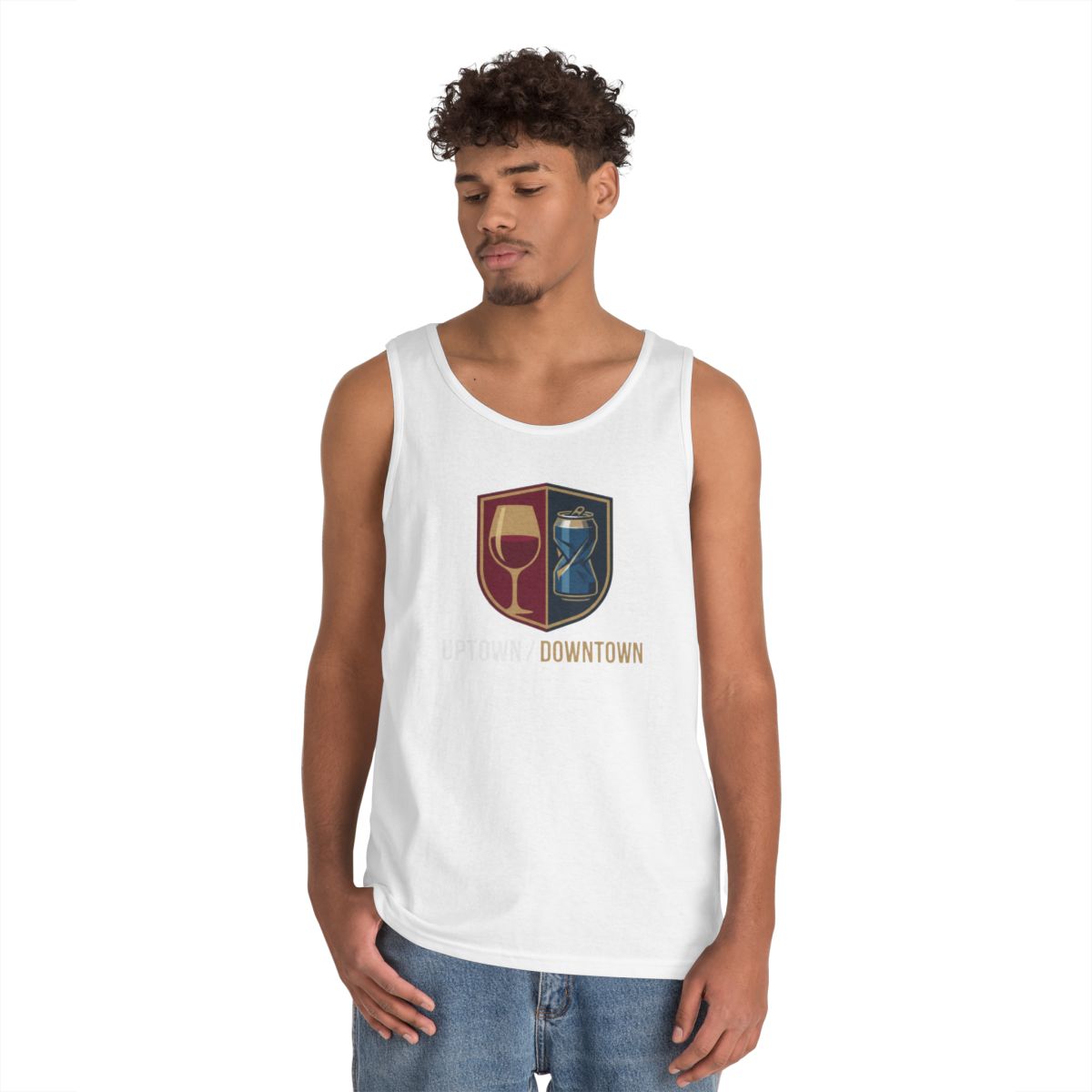 Color: White | Uptown-Downtown Tank Top
