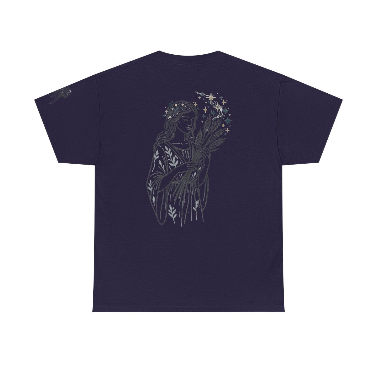 Color: Blackberry | Virgo The Wheat Maiden Premium Graphic Tee