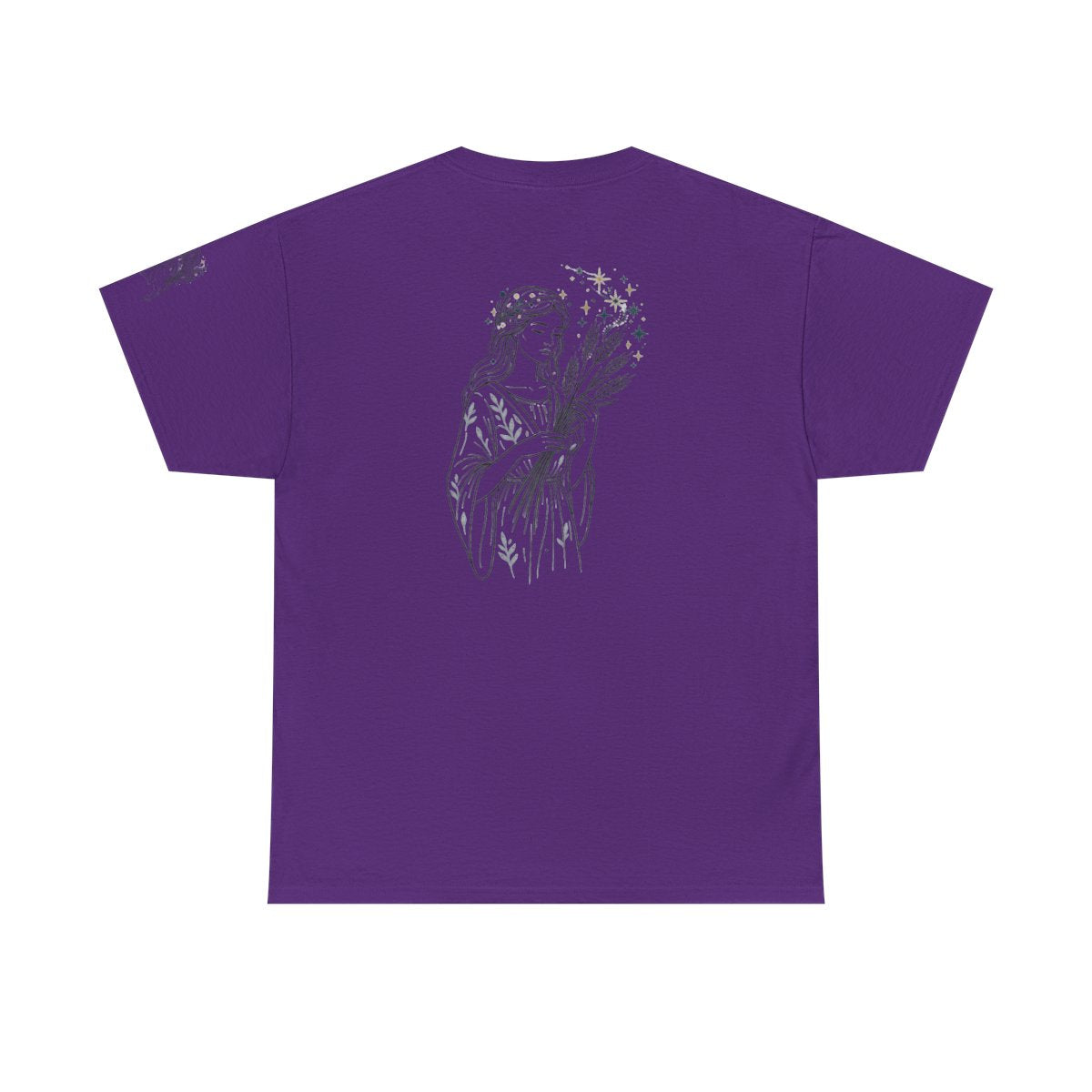Color: Purple | Virgo The Wheat Maiden Premium Graphic Tee