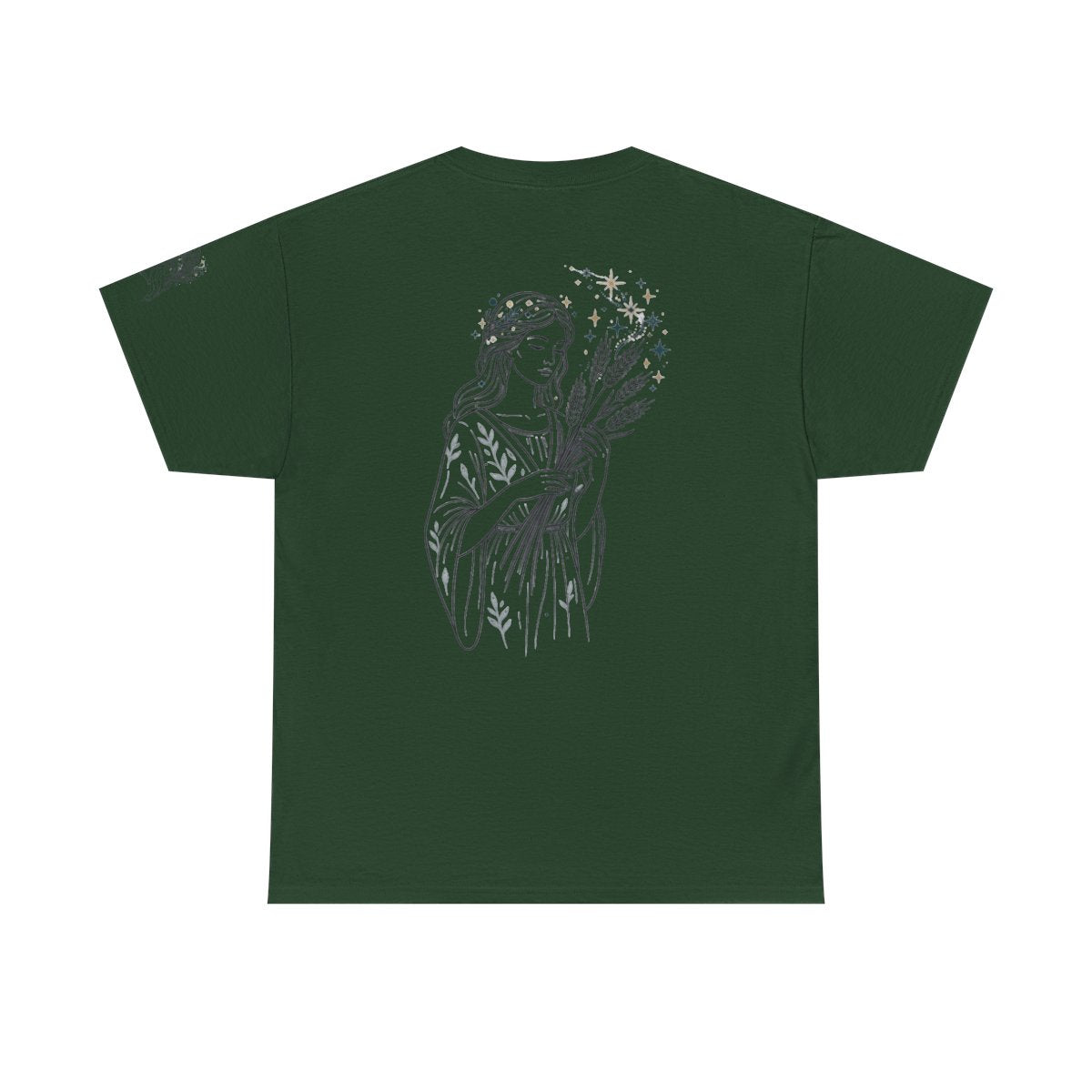 Color: Forest Green | Virgo The Wheat Maiden Premium Graphic Tee