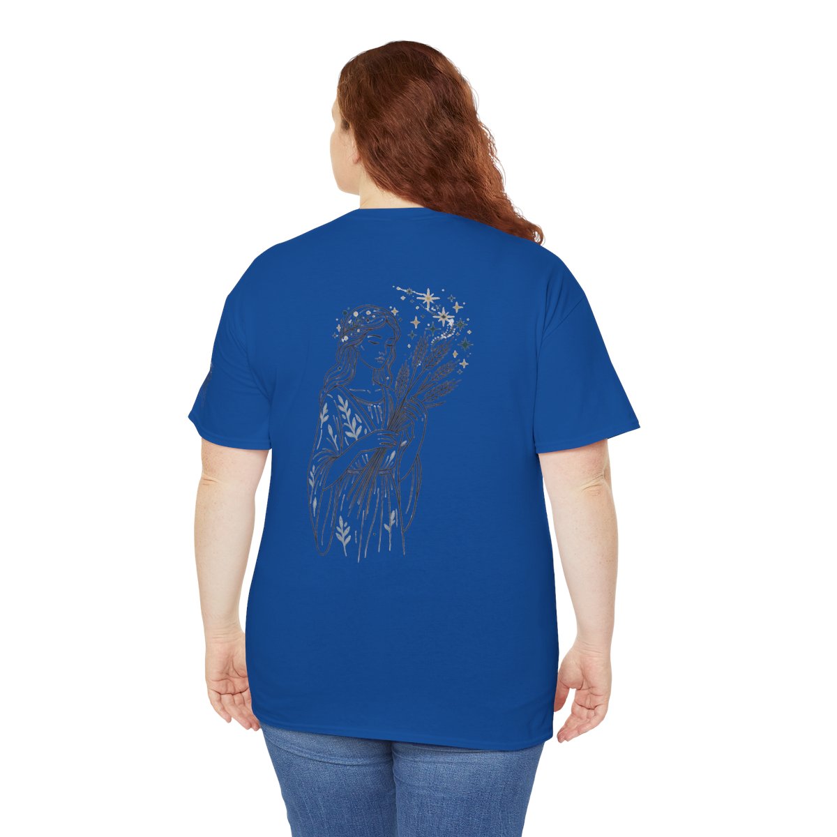Color: Royal | Virgo The Wheat Maiden Premium Graphic Tee