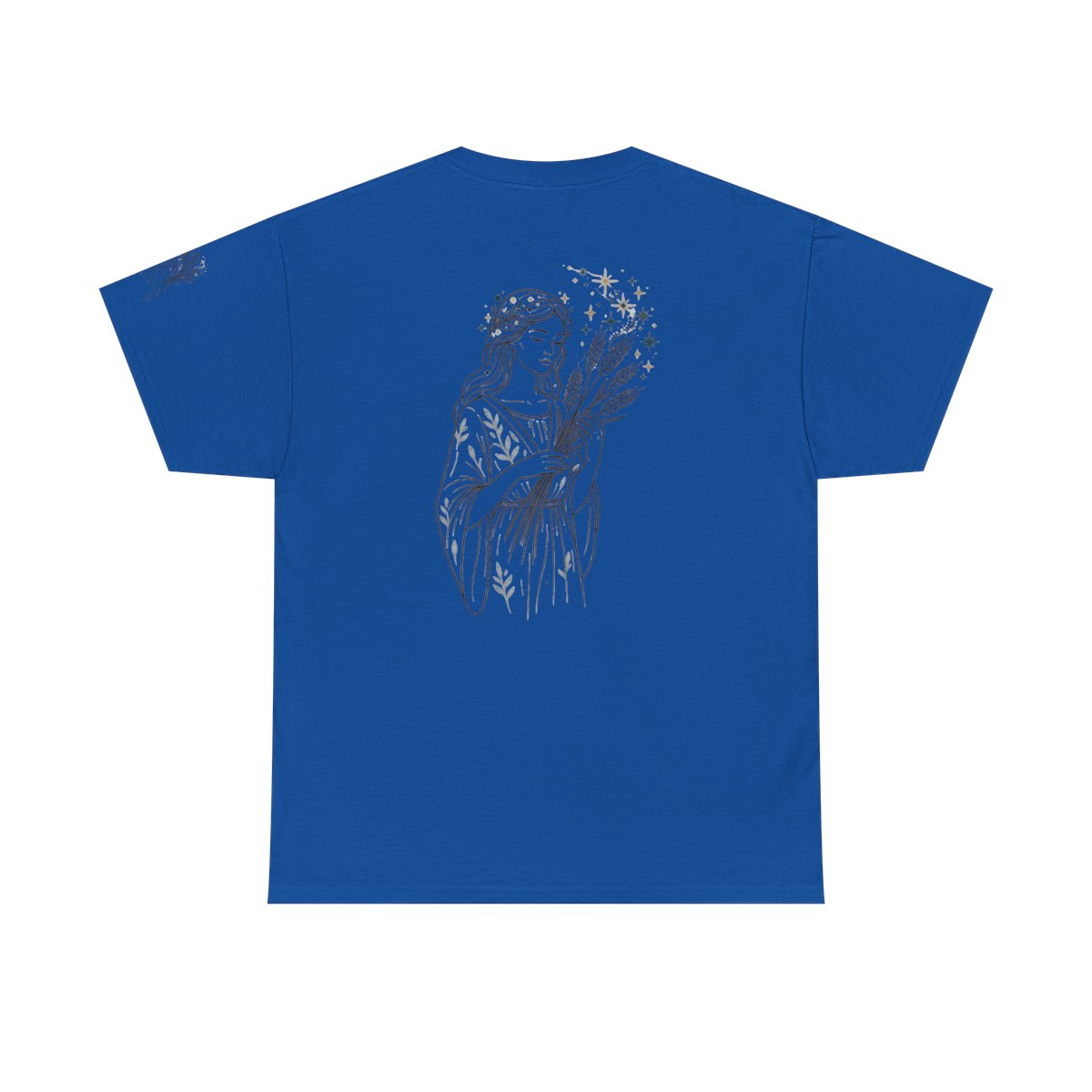 Color: Royal | Virgo The Wheat Maiden Premium Graphic Tee