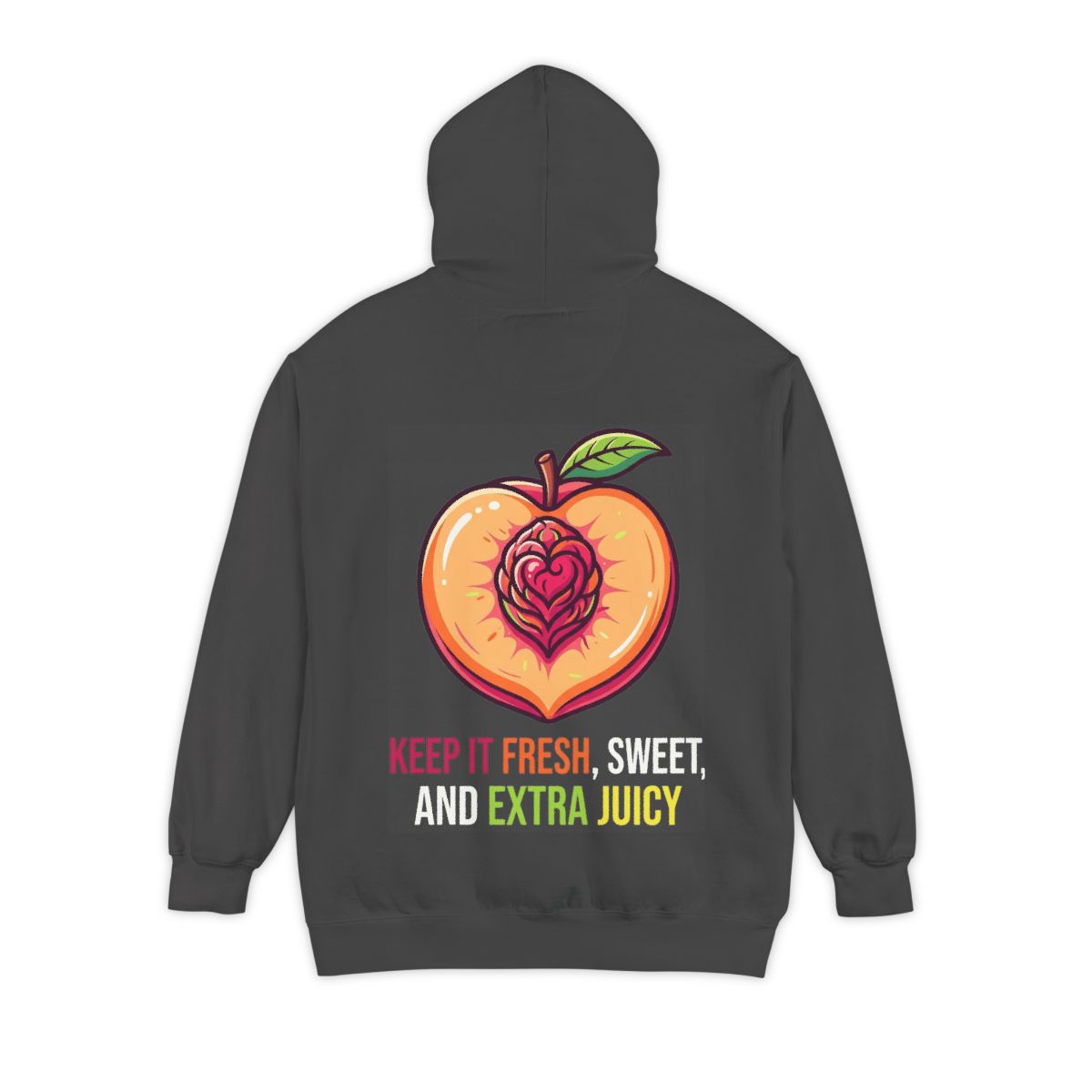 Color: Pepper | Warm Sweet Juicy Garment-Dyed Hoodie