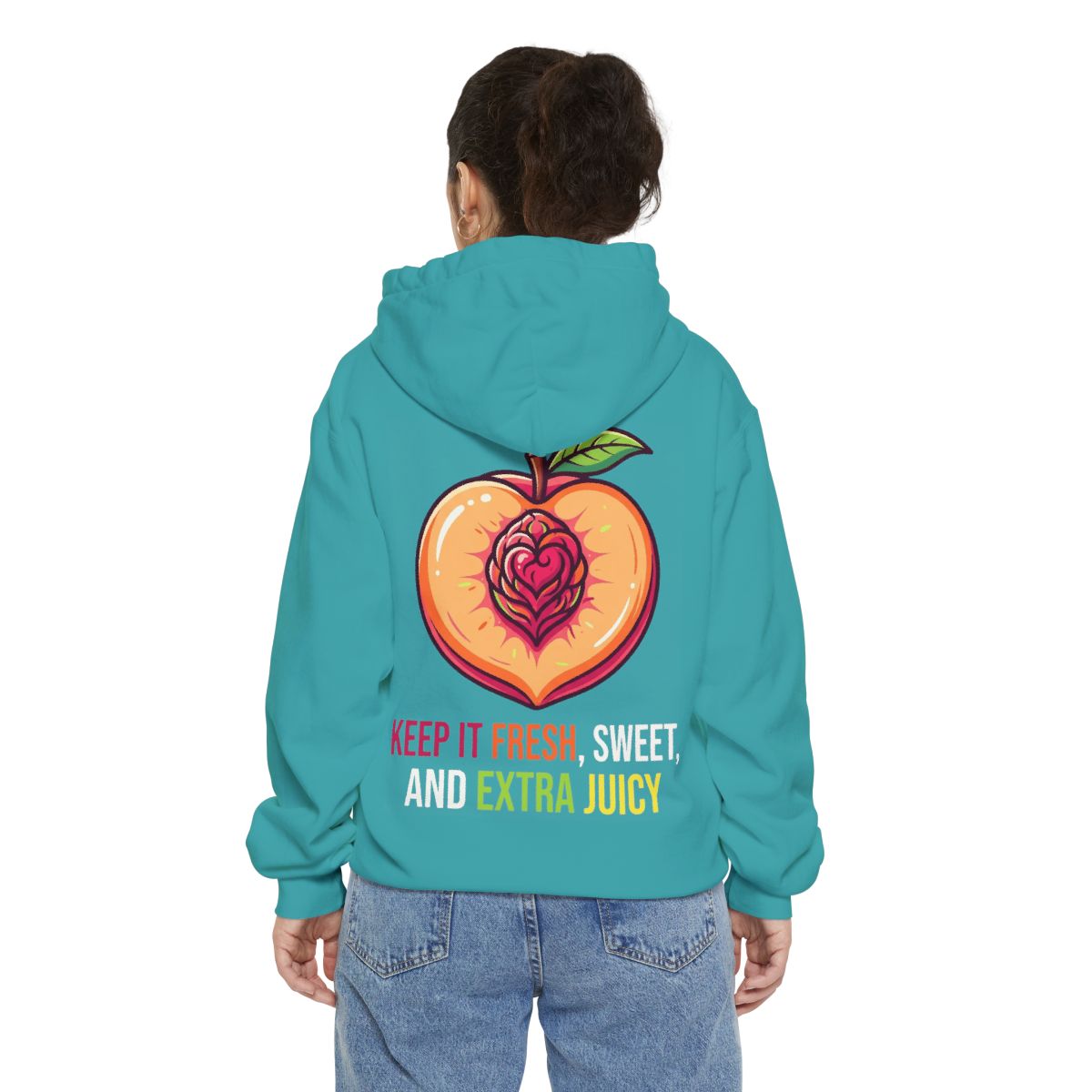 Color: Seafoam | Warm Sweet Juicy Garment-Dyed Hoodie