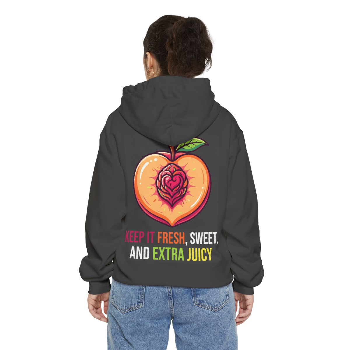 Color: Pepper | Warm Sweet Juicy Garment-Dyed Hoodie
