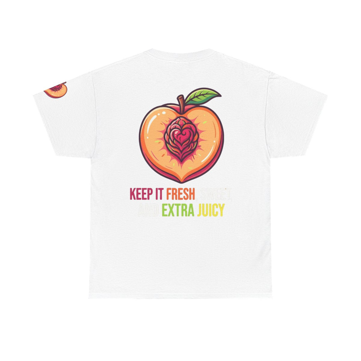 Color: White | Warm Sweet Juicy Premium Graphic Tee